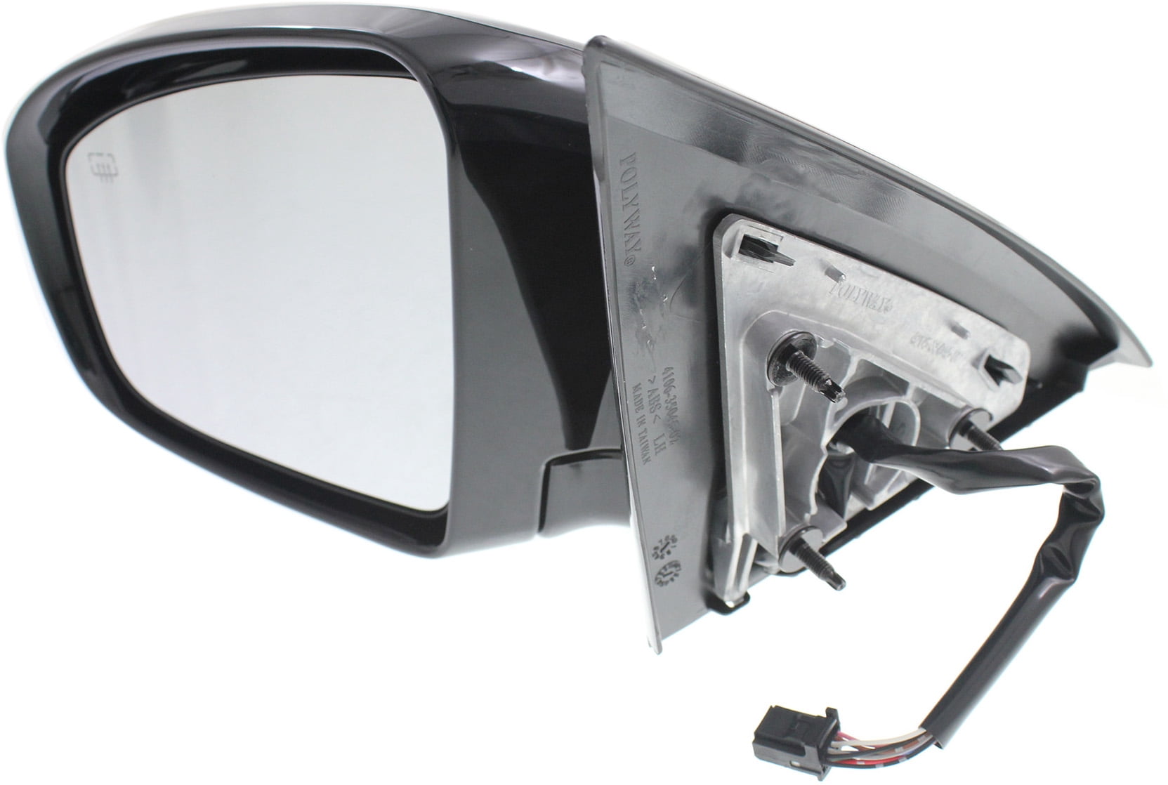 Mirror Compatible With 2013-2017 Nissan Pathfinder Left Driver Side Heated Paintable Kool-Vue