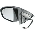 thumbnail image 2 of MIRROR Compatible For 2013-2017 Nissan Pathfinder Left Driver Heated Power Glass With memory Paintable, 2 of 5