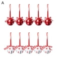 thumbnail image 7 of 10Pcs Christmas Bell Exquisite Clear Sound Ornamental Lovely Xmas Tree Jingle Bell for Home, 7 of 7