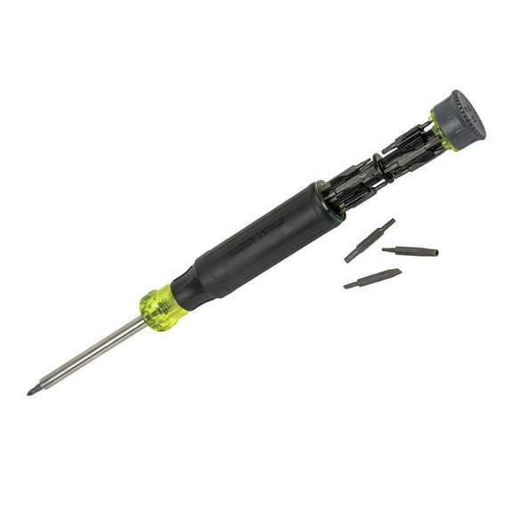 Klein Tools 32327 27-in-1 Multi-Bit Precision Screwdriver Set with Tamperproof Bits
