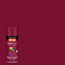 Krylon COLORmaxx Spray Paint   Primer, Satin, Burgundy, 12 oz