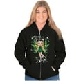 thumbnail image 3 of Betty Boop Mystical Fairy Wings Zip Hoodie Sweatshirt Women Brisco Brands X, 3 of 4