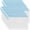 Blue, variant on 24pcs Mesh Zipper Pouch Bags, 6 Sizes Plastic Bags, 6 Colors Waterproof Pouches with Slide Fastener for Organization, Multipurpose for Travel, School Supplies, Office and Home Organization