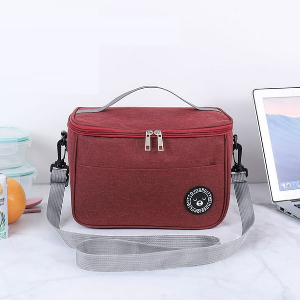 Kitchen Aid-fiambrera aislante para Picnic, bolsa refrigerada portátil, bolsa de almuerzo impermeable de gran capacidad, bolsa de Picnic