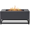 thumbnail image 3 of Real Flame Blake 36" Square Steel Propane or Natural Gas Fire Pit Table in Weathered Slate, 3 of 9