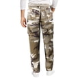 thumbnail image 2 of Men's Casual Belted Multipocket Patterned Trousers Cargo Pants (Desert, 50x30), 2 of 3