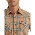 thumbnail image 5 of Wrangler® Men's Slim Fit Long Sleeve Woven Twill Shirt with Sunglasses Cleaner, Sizes S-5XL, 5 of 5