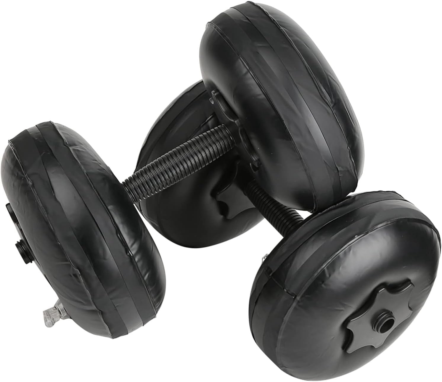 Adjustable Water-Filled Dumbbells Set 8-10kg, Portable PVC Travel Fitness Dumbbells for Workout, Yoga, Body Toning and Home Gym