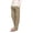Khaki, variant on Zimjoy Men's Cotton Linen Pants Oversized Loose Straight Leg Pants Textured Drawstring Summer Beach Trousers with Large Pockets,Khaki L
