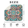 thumbnail image 4 of Boho floral kitchen drying mat 16x18 Inch featuring soft microfiber, washable and reusable, perfect for drying dishes and protecting surfaces, 4 of 7