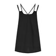 thumbnail image 3 of IROINNID Women's Basic Versatile Tunic Tops Solid Color V-neck Comfy Loose Sleeveless Tops Spring Saving, 3 of 3