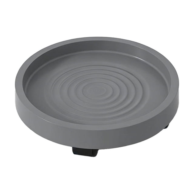 EGNMCR Décoration pour la Maison, Décoration de Pièce, Décoration Murale Support de Pot de Fleurs à Roulettes Robuste et Durable Support de Pot de Fleurs Roulant en Plastique Convient à une Utilisation Intérieure et Extérieure pour Pots de Fleurs Jardinières Palette en Plastique