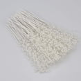 thumbnail image 5 of Visland 100 Stems Imitation Pearl Sticks Beaded String for Crafts Spray Beads Wire Stems DIY Accessories Garland Wedding Bridal Flower Bouquet Party Table Decor, 5 of 5