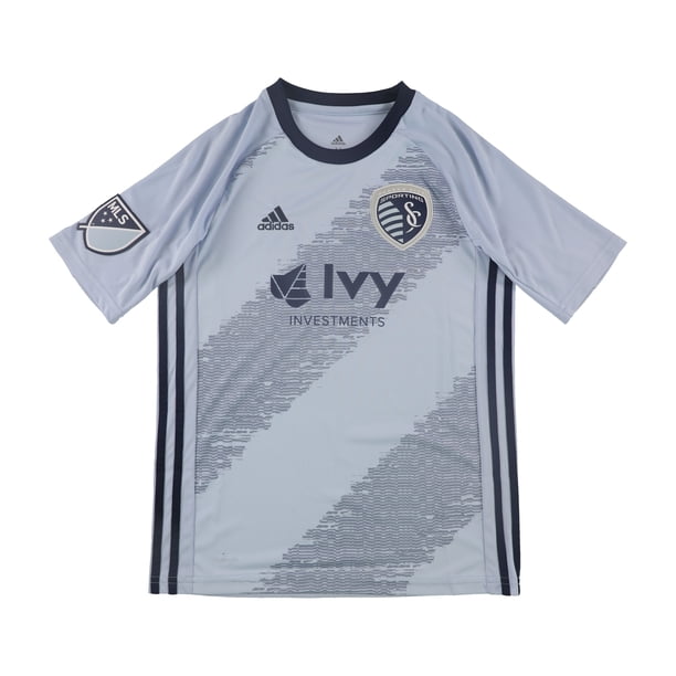 adidas Boys Kansas City Sporting Jersey, Azul, M