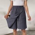 thumbnail image 3 of HAIJIE Womens 2026 Summer Swim Casual Shorts Stretchy High Waisted Beach Shorts Women's Running Shorts for Sister Women Travel and Light Exercise, 3 of 6