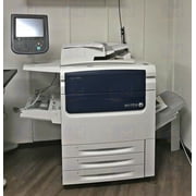 Pre-Owned Used Xerox Color J75 Digital Press Laser Production Printer - 75ppm, Print, Scan, Copy, 3 Trays, Bypass Tray, Offset Catch Tray, Integrated Fiery Color Server