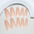 thumbnail image 5 of 4-Pack Press on Nails - 96 Pieces Long-Wear, Glossy Finish, Quick Stick, No Glue Needed, Perfect for Dance, Party, Daily Wear, Fashionable Nail Art for Women/Girls, 5 of 8