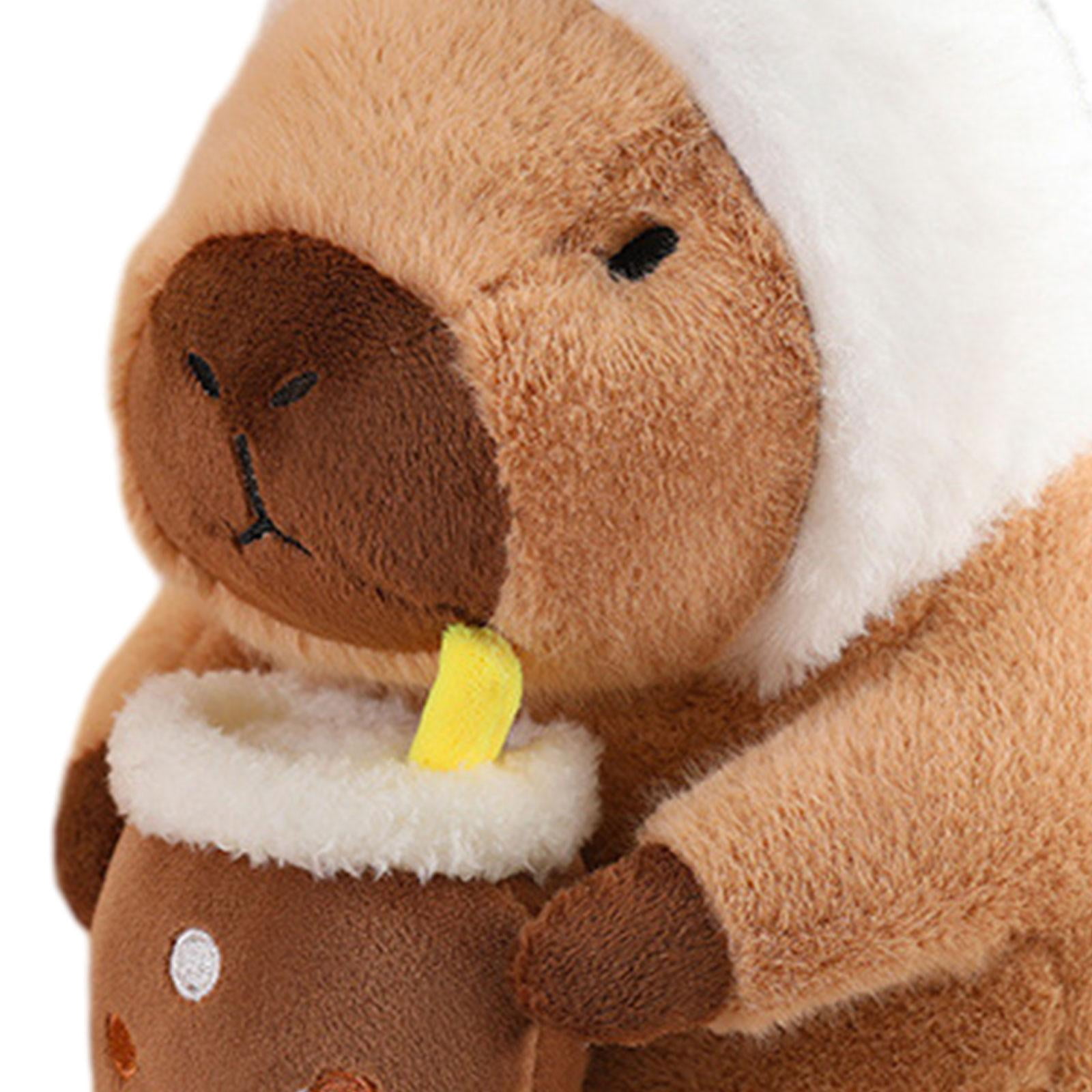 LeeQinersw Capybara Doll Capybara Toy Collectible Soft Comfortable Home Decoration Capybara Rabbit