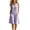 Purple, variant on Utoimkio Women's Striped Sleeveless Romper V Neck Button Front Bermuda Length with Side Patch Pockets for Casual Summer Wear