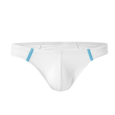 

Mens Boxer Briefs Fashion Thong T Pants Ice Silk Underwear Underpants Panties