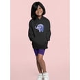thumbnail image 2 of Elephant Spitting Water Hoodie Juniors -Image by Shutterstock,  Small, 2 of 4