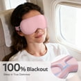 thumbnail image 5 of Getino 3D Sleep Masks for Women Men, Soft Blackout Eye Masks for Sleeping for Side Sleepers, 2 Pack, 5 of 8