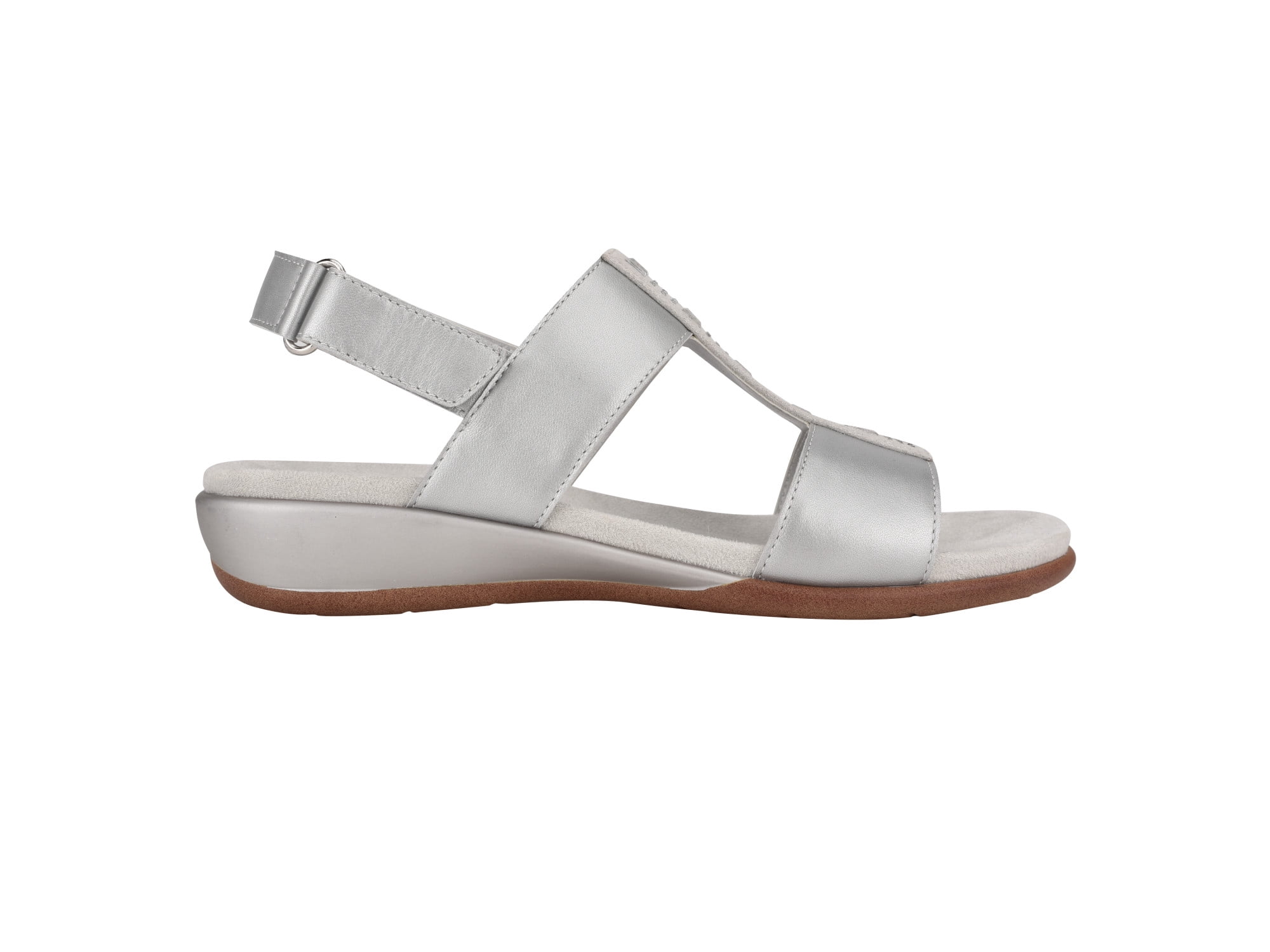 Easy Spirit Women's Hazel Wedge Sandal, Wide Width Available