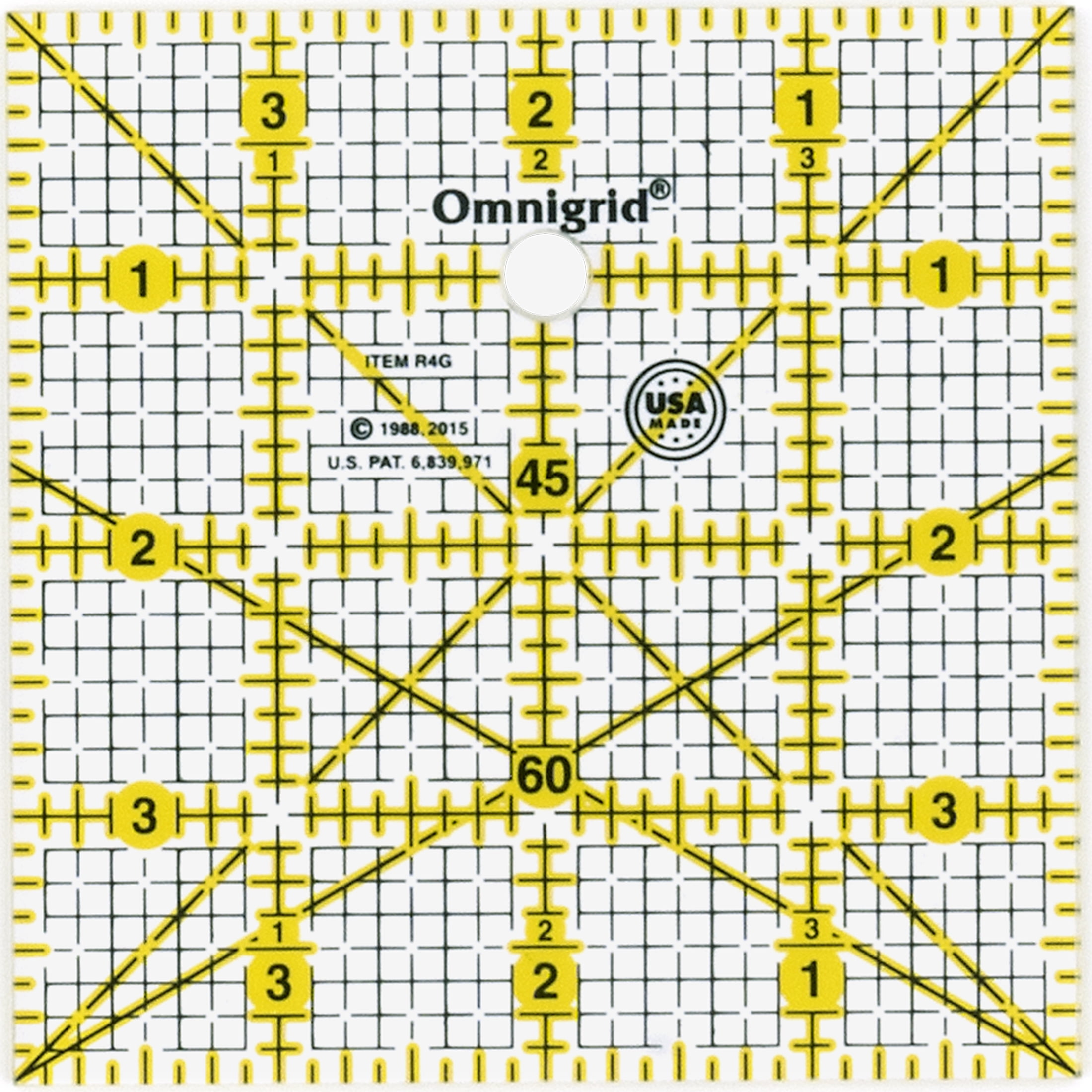 Omnigrid Metric Quilter's Ruler 3cm x 15cm