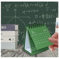 thumbnail image 6 of Mini Desk Calendar 2026-2027, January 2026 until July 2027, Small Desk Calendar Standing Flip Monthly Calendar Twin-Wire Binding with Stickers for Home Office School - (Blue), 6 of 8