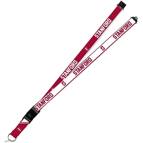 Stanford Cardinal Lanyard Keychain 2-sided Breakaway Clip University of