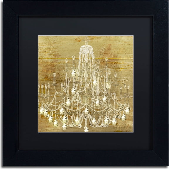 Trademark Fine Art "Dancing on the Ceiling II" Canvas Art by Color Bakery, Black Matte, Black Frame