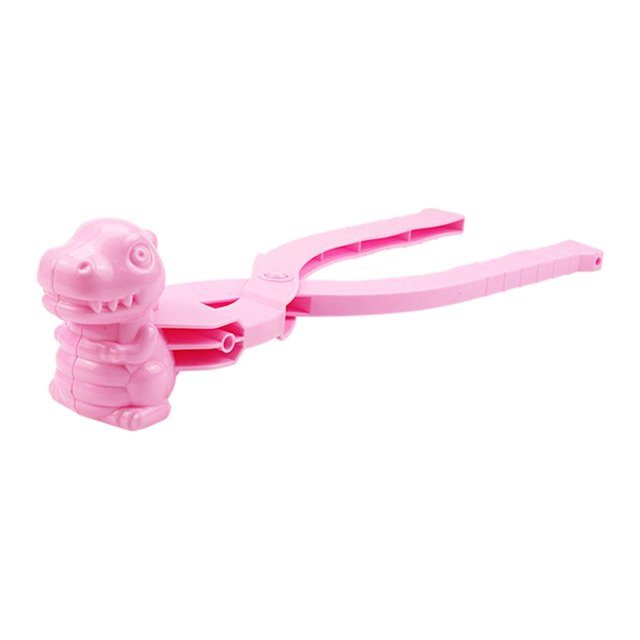 Molde de Arcilla de Nieve con Forma , Divertidos Juguetes de Actividades rosado Zulema Clip para hacer bolas de nieve