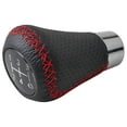 thumbnail image 5 of Perilla de cambio de coche, cuero negro Gran sensación de mano Perilla de cambio de marcha Palanca de cambio de balonmano Ajuste para Toyota 4Runner/Pickup/Hilux Surf/Land Cruiser Prado, 5 of 5