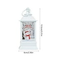 thumbnail image 3 of Lwlmwt Christmas Mini LED Lanterns with Santa Snowman Reindeer, Hanging Lanterns for Tree Home Decor, Outdoor and Indoor, 3 of 6
