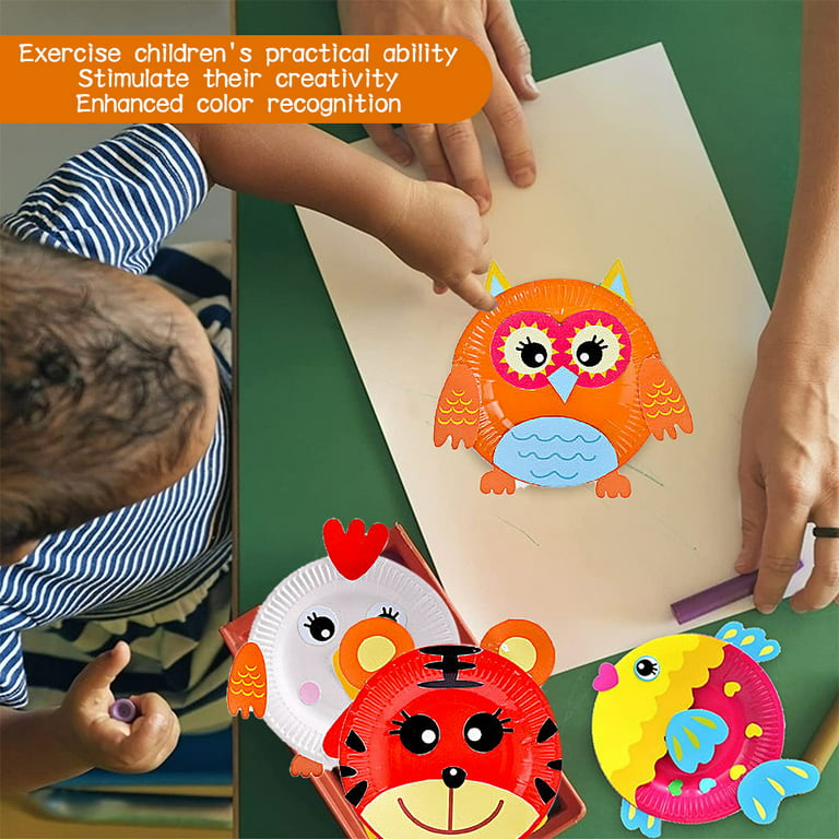 Ezelisy Art & Craft Activity Kit for Kids - Foil Craft Fun