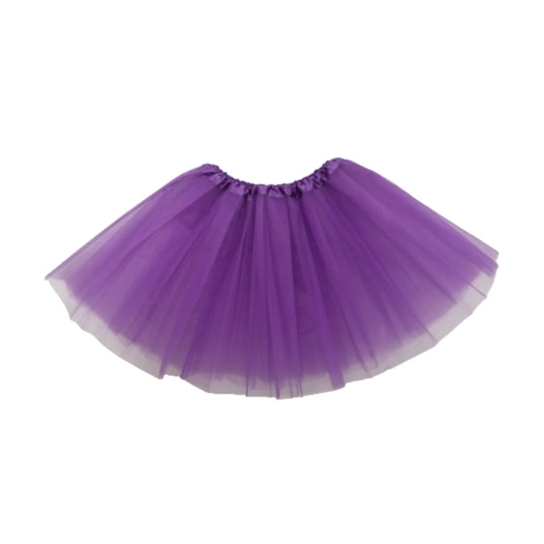 Qarigey tutú Traje de baile Vestidos de niña Ropa para ocasiones especiales con buen rendimiento Decoración de fiesta para niños Lago azul Prendas para la parte inferior del cuerpo Púrpura Medio