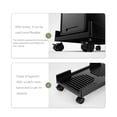 thumbnail image 4 of Soporte De Soporte ORICO CPB3 Mobile PC Cases Computer Towers Stand Cart Holder con ruedas, 4 of 6