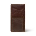 thumbnail image 5 of Leather Wallets for Women Wristlet Purse Credit Card Holder Dark Brown, 5 of 5