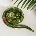 thumbnail image 3 of l de Peluche de Serpientes, Peluche Serpiente Juguete de Juguete Verde Zulema Serpiente de simulación, 3 of 8