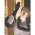 thumbnail image 2 of Degas, Edgar 12x14 Gold Ornate Wood Framed with Double Matting Museum Art Print Titled - The Singer with the Glove, 2 of 4