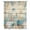 Brown Blue, variant on Teal Blue Coastal Sheer Curtains 63 Inches Long, Summer Beach Starfish Shell Coral Nautical Light Filering Curtains, Breathable Simi Curtain Privacy Drapes for Living Room Bedroom Window Treatment