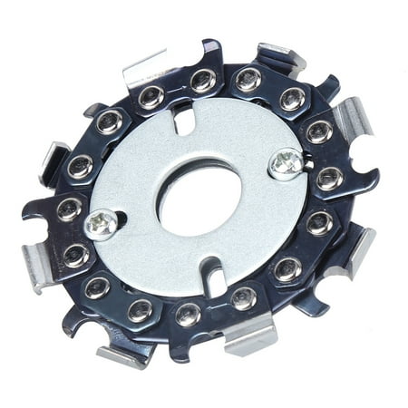

Grinding Disc Chain Saw Disc Carving Disc Blade Chain Saw Accessory 2.5in 8-Tooth Chain Saw Wood Carving Grinding Cutting Disc Blade Woodworking Accessory