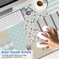 thumbnail image 2 of Long Mouse Pads for Desk,Pioneer Flower Floral Print Pattern Desk Mats on Top Of Desks, Desk Mouse Pad Extra Large with 3mm Non-Slip Base and Stitched Edge for Gaming,Office,Work,Home 47.3"x23.6", 2 of 6