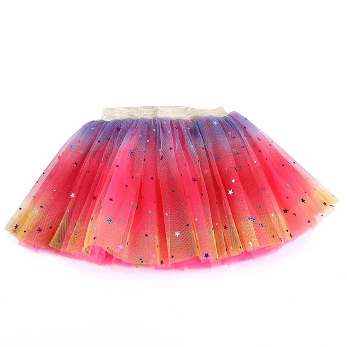 PDYLZWZY - PDYLZWZY Toddler Baby Kid Girls Tutu Skirts Sequins Rainbow ...