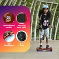 thumbnail image 3 of MOSTA All Terrain Self-Balance Scoote ,Electric Scooter Board for Kids & Adults with Bluetooth and Led Lights,6.5 inch,165 lbs capacity Perfect Gift, 3 of 5