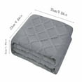 thumbnail image 3 of SATRINO Queen Mattress Cover Waterproof, Quilted Fitted Mattress Pad Protector with Deep Pocket Up to 12 Inches, Breathable Soft Hollow Cotton Filling Mattress Topper for Queen Size Bed, 3 of 8