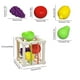 thumbnail image 3 of Juguete clasificador de formas elásticas de arcoíris para bebés, actividad de motricidad fina con cuerdas elásticas de colores, juego sensorial de aprendizaje., 3 of 5