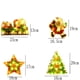 thumbnail image 2 of Pegatinas navideñas para ventanas luces colgantes, luces de ambiente, luces LED con ventosa Zhivalor CPB-US-PSF1184-2, 2 of 5