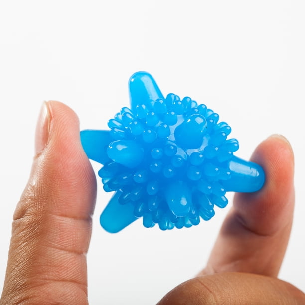 Bola de lavandería para lavadora, bola limpiadora de ropa, 4,5 cm, PVC sólido, descontaminación mágica, bola antienrollamiento para lavar ropa
