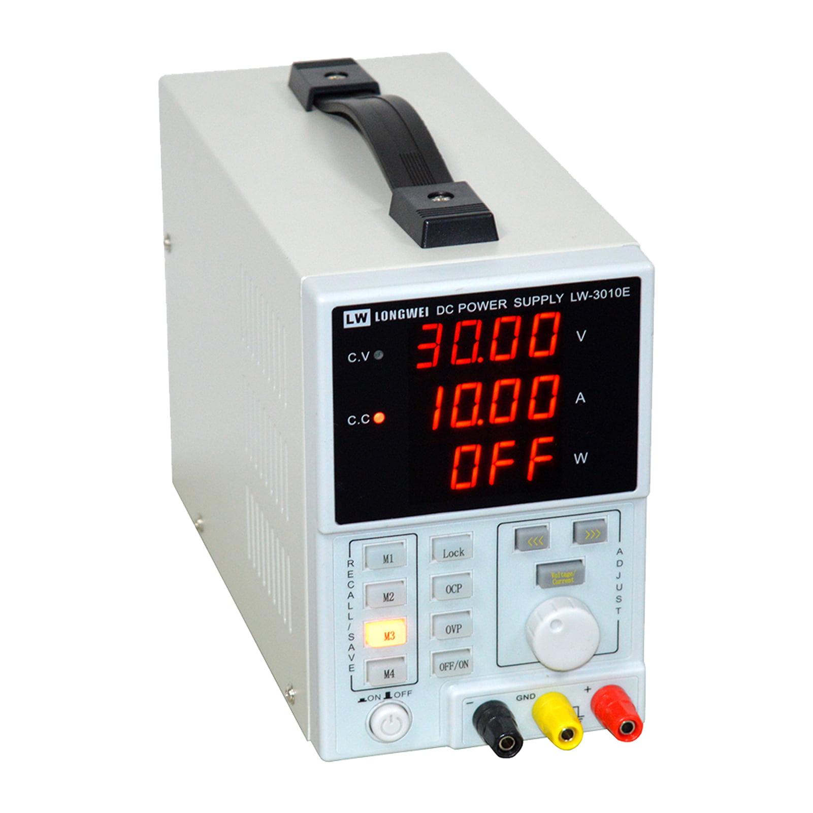 uxcell 110V/220V Variable 0-15V 0-1A Digital LED Adjustable Precision Adjustment DC Adjustable Switching Power Supply 